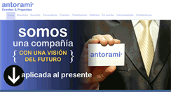 Desktop Screenshot of antorami.com