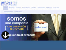 Tablet Screenshot of antorami.com